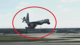 Avión se convierte en 'Transformer' en pleno vuelo | VIDEO
