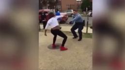Policía se enfrenta a “batalla de baile” para detener riña 