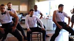 Sorprendente coreografía en una boda | VIDEO