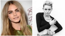 Cara Delevinge y Miley Cyrus