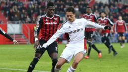 “Chicharito” le da el triunfo al Leverkusen 