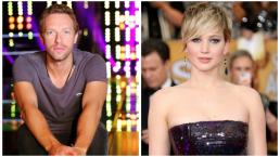  Chris Martin y Jennifer Lawrence, 