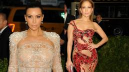 Kim Kardashian y JLo en duelo de “traseros”