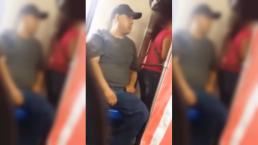 Menor sufre descarado acoso en vagón del Metro