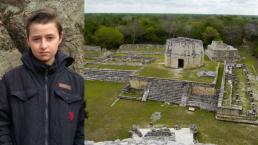 Niño de 15 años descubre ciudad Maya