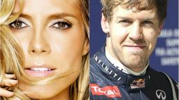 Vettel nombró a su auto"Hungry Heidi" en honor a la modelo alemana