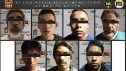 Atrapan a siete por homicidio a taxistas en Naucalpan