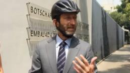 Roban bici de 40 mil pesos a embajador de Alemania 