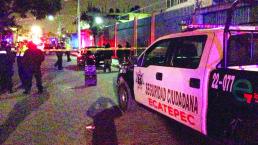 Balean y matan a enfermero en Ecatepec