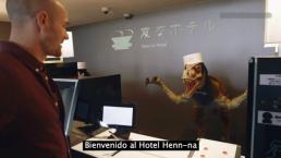 Hotel en Japón atiende con robots 