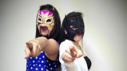 Dos chicas de cuidado en la México