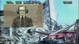 Jacobo Zabludovsky y la espeluznante crónica radiofónica del sismo del 85