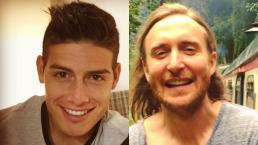 James Rodríguez y David Guetta se lanzan piropos