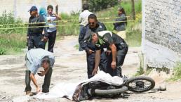 Alcanzan a motociclista y lo liquidan