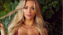 Lindsey Pelas recuesta 'atributos' en la playa