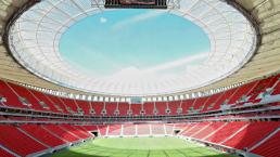 Goteras en el millonario estadio de Brasil ponen en riesgo el Mundial