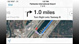 Aplicación de celular lleva a usuarios hasta la pista de un aeropuerto