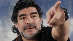 Maradona amenaza a la madre de su hijo