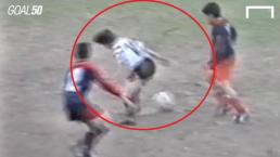 Inédito gol de Messi cuando tenía 12 años | VIDEO