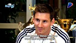 VIDEO: Peculiar entrevista a Leo Messi