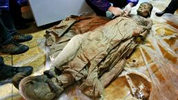 Momia china de 300 años se volvió negra de manera misteriosa 