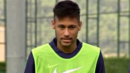 Neymar entrenó sin autorización médica