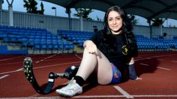 Adolescente se amputa una pierna para ser atleta paralímpica