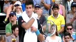 Djokovic hace bailar a Will Smith