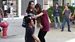 VIDEO: Mujer castiga a su novio por infiel