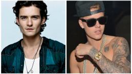 Justin Bieber y Orlando Bloom