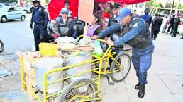 Policías cobran piso a vendedores en DF