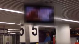 Reproducen película porno en aeropuerto | VIDEO