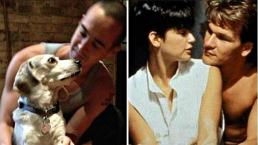 Artista imita escenas más románticas del cine con un perro