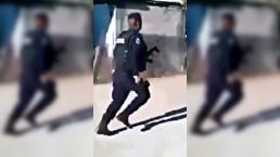 Policías dejan que sicarios maten a hombre en México | VIDEO