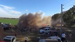 Revelan nuevo video de brutal accidente en Rally Dakar
