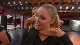 Reportera aplica llave a Ronda Rousey | VIDEO