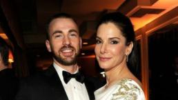  Chris Evans y Sandra Bullock