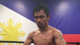 Pacquiao se lanza como candidato al senado en Filipinas 