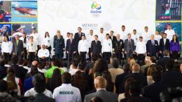 Abanderamiento de atletas mexicanos para Río 2016