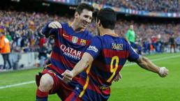 Messi y Suárez emulan penalti de Cruyff