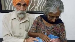 Mujer de 70 años da a luz a su primer bebé