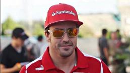 Fernando Alonso internado tras choque en Barcelona