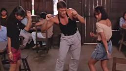 Van Damme recrea baile viral | VIDEO
