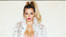 Lindsey Pelas muestra 'senos' de infarto