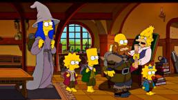 Los Simpson imitan película del Hobbit|VIDEO