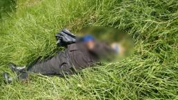 Tiran cadáver de policía en panteón de  Naucalpan 