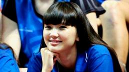 Altynbekova Sabina, una adolescente que ama el voleibol
