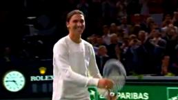 VIDEO: Ibrahimovic vence a Djokovic jugando tenis